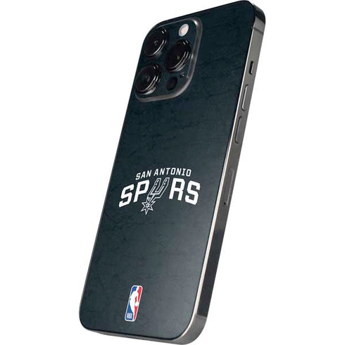 NBA San Antonio Spurs Distressed iPhone 16 Pro Skin